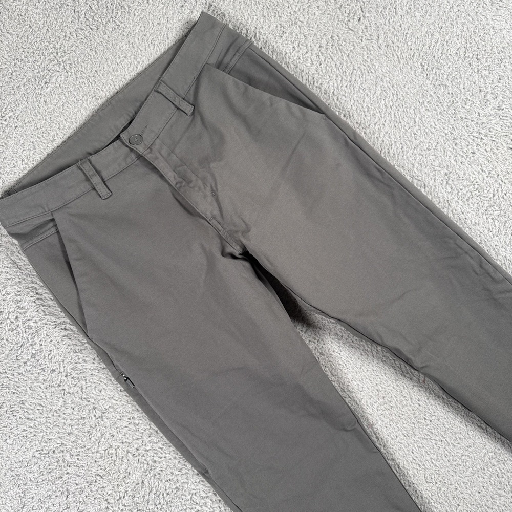 BYLT Premium Basics Everyday Pant 2.0 Men's Medium (32x29) Gray Slim Fit Outdoor